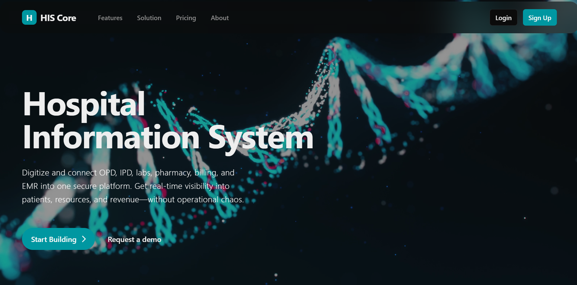 HIS Core — Next-Gen Hospital Platform