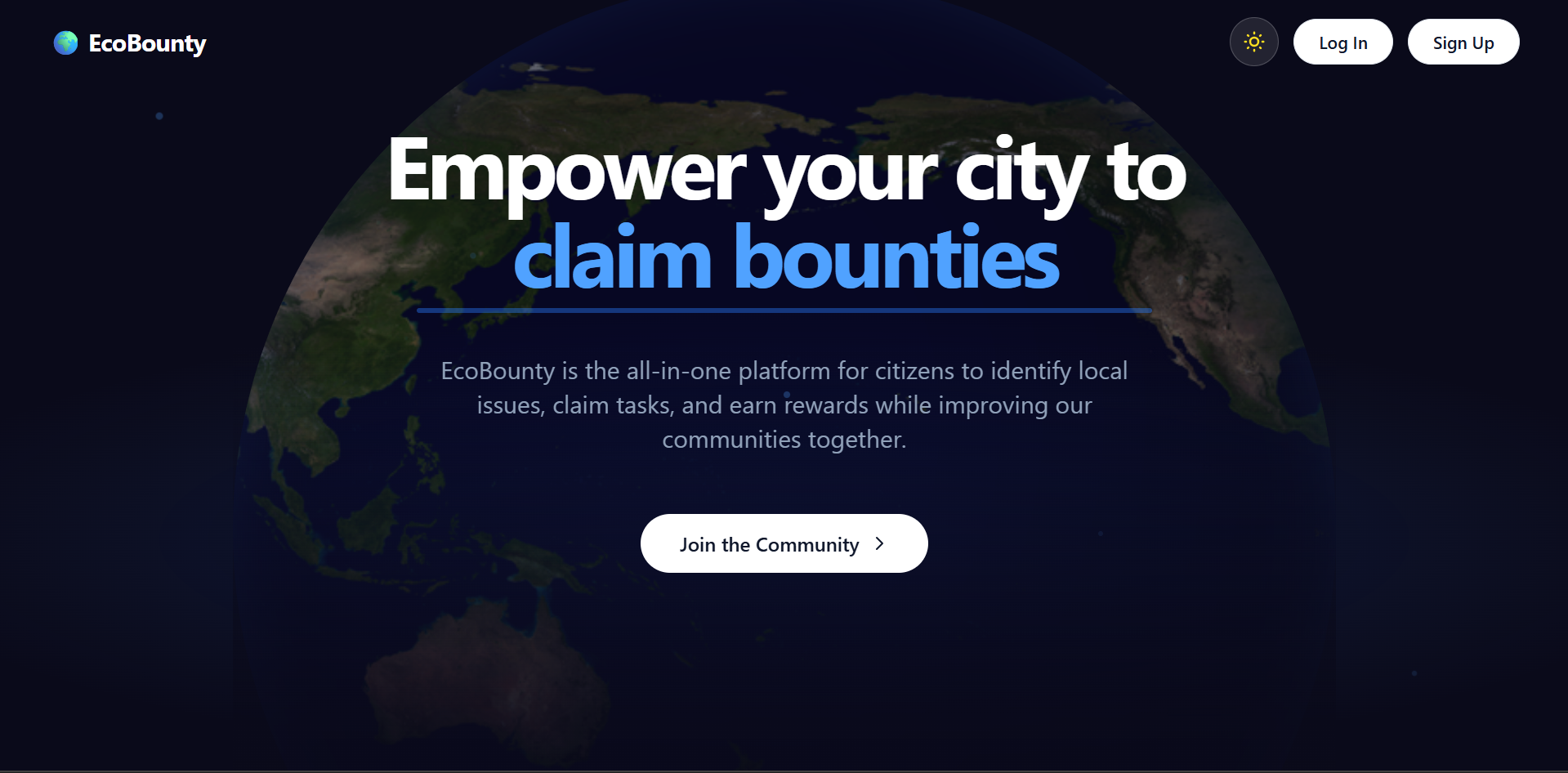EcoBounty — Civic Reporting & Rewards
